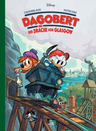Kniha Dagobert und der Drache von Glasgow Walt Disney