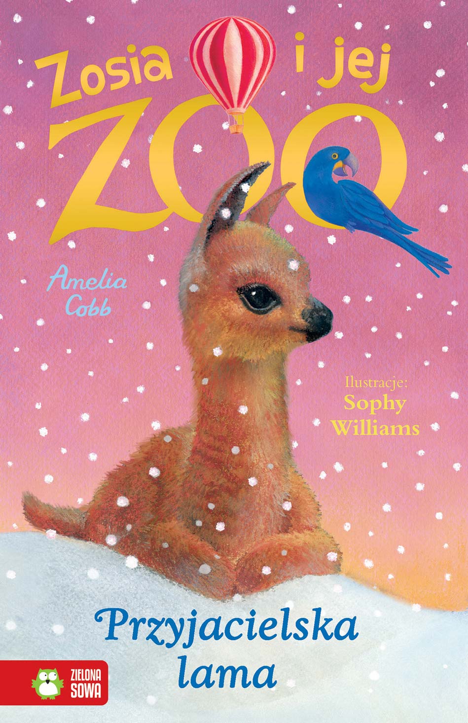 Könyv Przyjacielska lama. Zosia i jej zoo Amelia Cobb