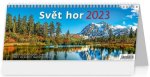 Kalendár/Diár Svět hor 2023 - stolní kalendář 