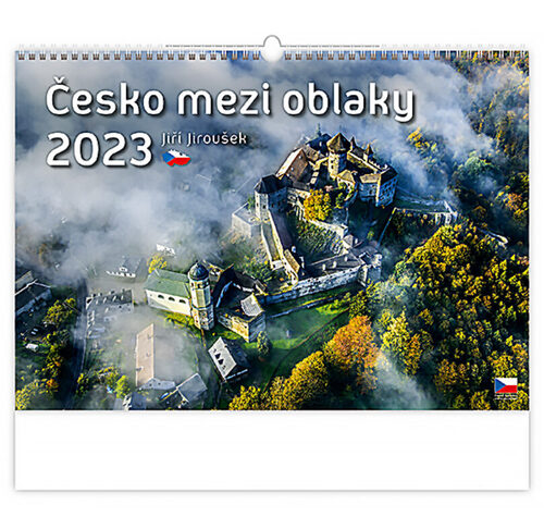 Kalendář/Diář Česko mezi oblaky 2023 - nástěnný kalendář 