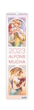 Kalendář/Diář Alfons Mucha 2023 - nástěnný kalendář 