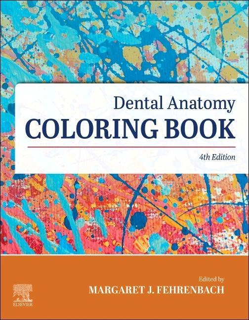 Book Dental Anatomy Coloring Book 