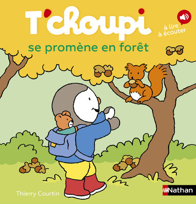 Książka T'choupi se promène en forêt Thierry Courtin