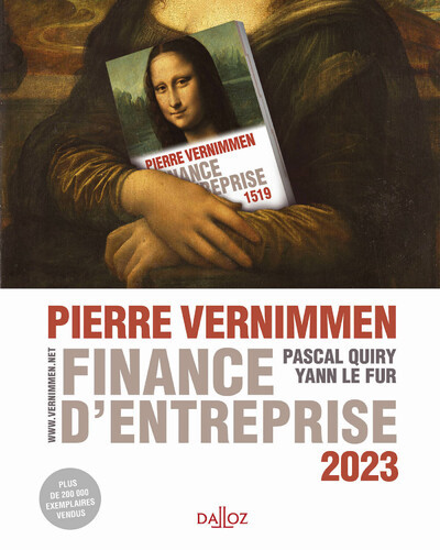 Kniha Finance d'entreprise 2023 21ed Pascal Quiry