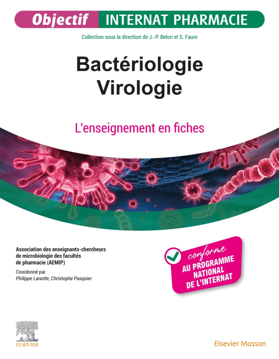 Kniha Bactériologie - Virologie Association Des Enseignants De Microbiologie Des Facultés De Pharmacie (AEMIP)