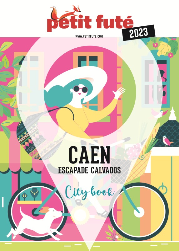 Carte Guide Caen 2023 Petit Futé Auzias d. / labourdette j. & alter