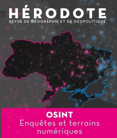 Knjiga Hérodote - N° 186 Osint, Enquêtes et terrains numériques Revue Hérodote