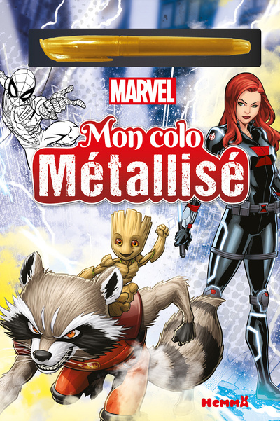 Knjiga Marvel - Mon colo Métallisé collegium