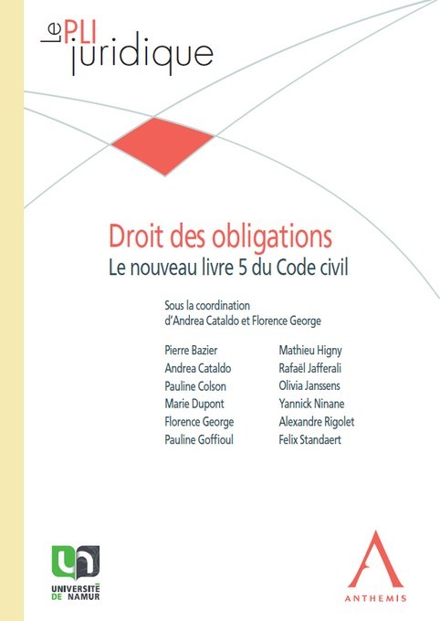 Kniha Droit des obligations collegium