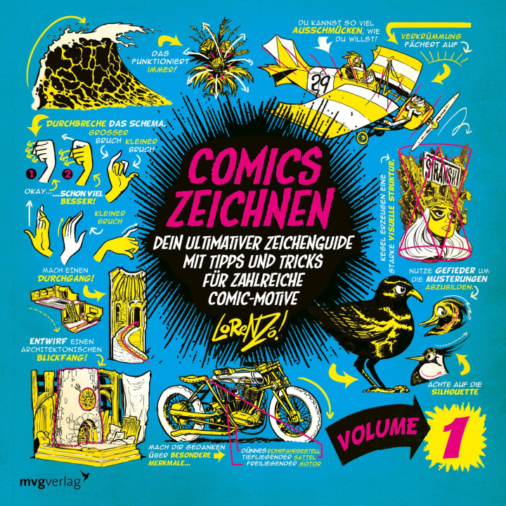 Book Comics zeichnen - 67 einfache Tutorials (Volume 1) Lorenzo Etherington