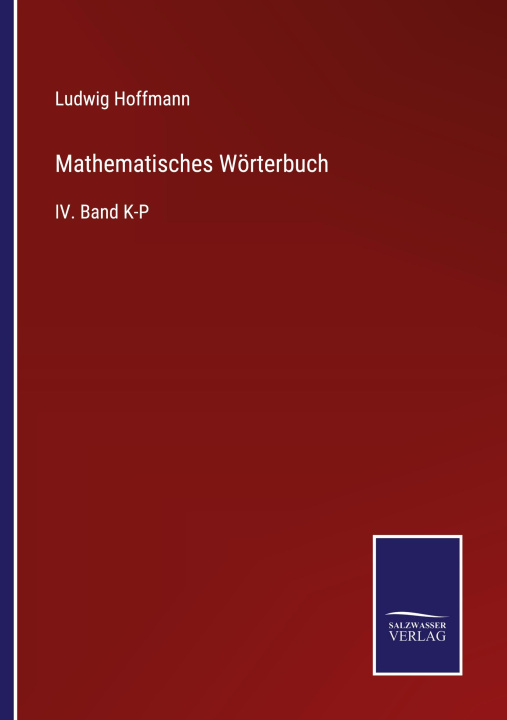 Buch Mathematisches Woerterbuch Ludwig Hoffmann