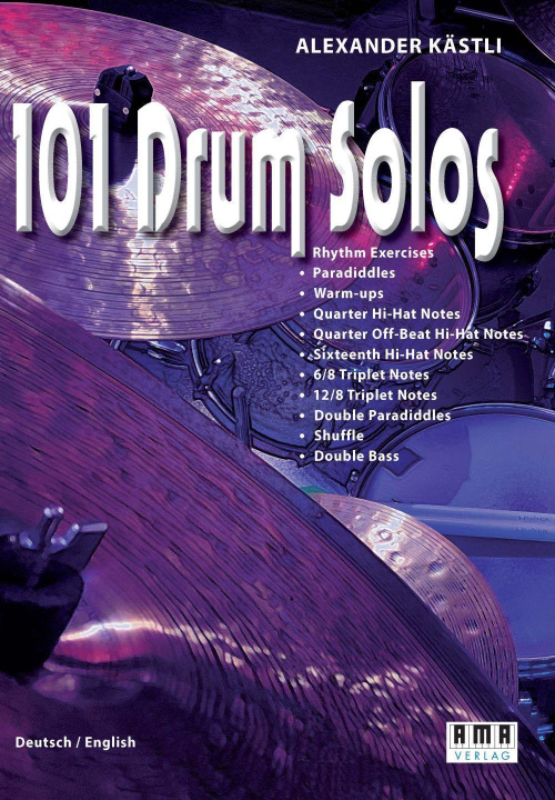 Kniha 101 Drum Solos 