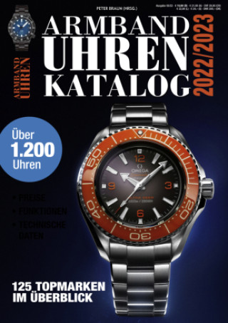 Książka Armbanduhren Katalog 2022/2023 Peter Braun