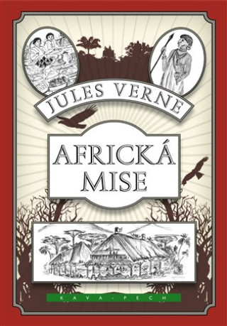 Kniha Africká mise Jules Verne