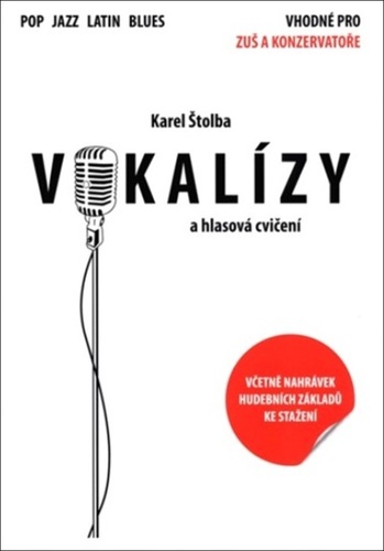 Kniha Vokalízy a hlasová cvičení Karel Štolba