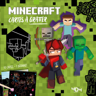 Carte Cartes à gratter Minecraft 