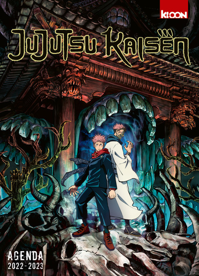 Carte Agenda Jujutsu Kaisen 2022-2023 Gege Akutami