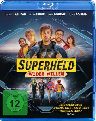 Video Superheld wider Willen, 1 Blu-ray, 1 Blu Ray Disc Philippe Lacheau