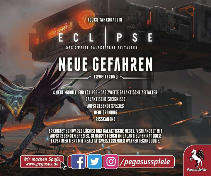 Játék Eclipse: Neue Gefahren [Erweiterung] 