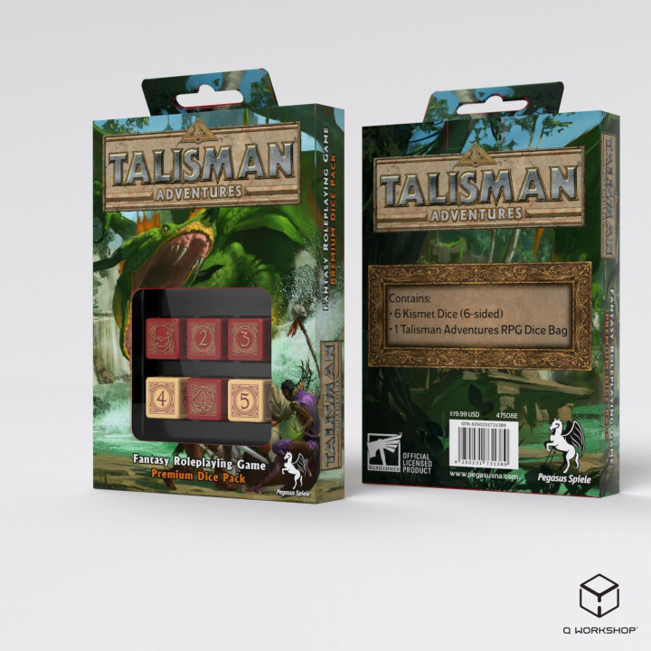 Játék Talisman Adventures RPG Premium Dice Pack 