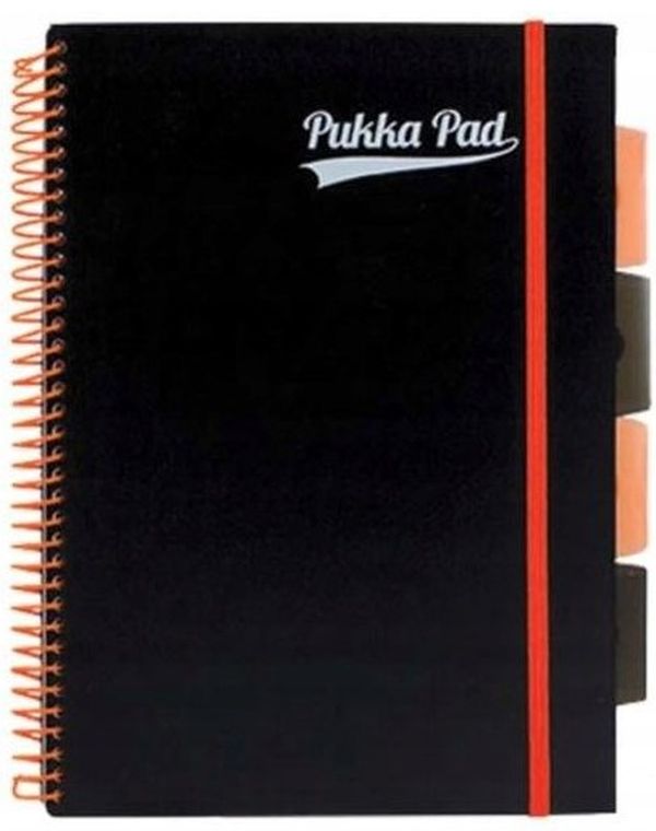 Kniha Kołozeszyt Pukka Pad B5 Project Book PP Neon pomarańczowy 