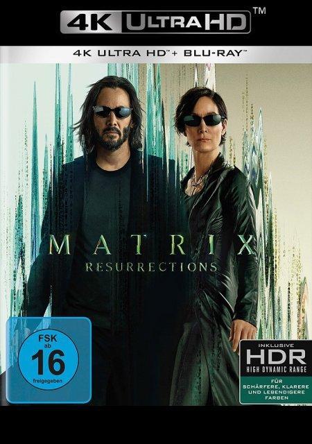 Filmek Matrix Resurrections - 4K UHD Keanu Reeves