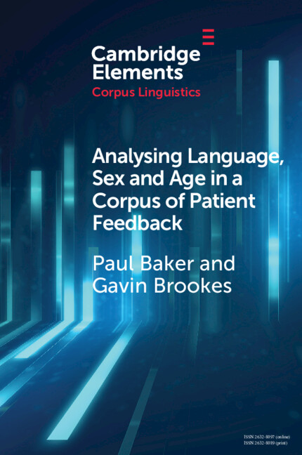 Carte Analysing Language, Sex and Age in a Corpus of Patient Feedback Paul Baker