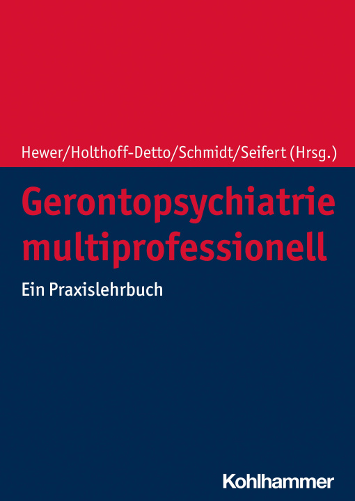 Boek Gerontopsychiatrie multiprofessionell Vjera Holthoff-Detto