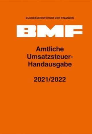Könyv Amtliche Umsatzsteuer-Handausgabe 2021/2022 