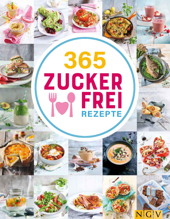 Könyv 365 Zuckerfrei-Rezepte 