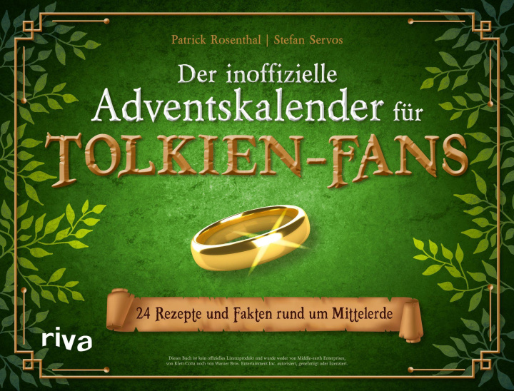 Carte Der inoffizielle Adventskalender für Tolkien-Fans Stefan Servos
