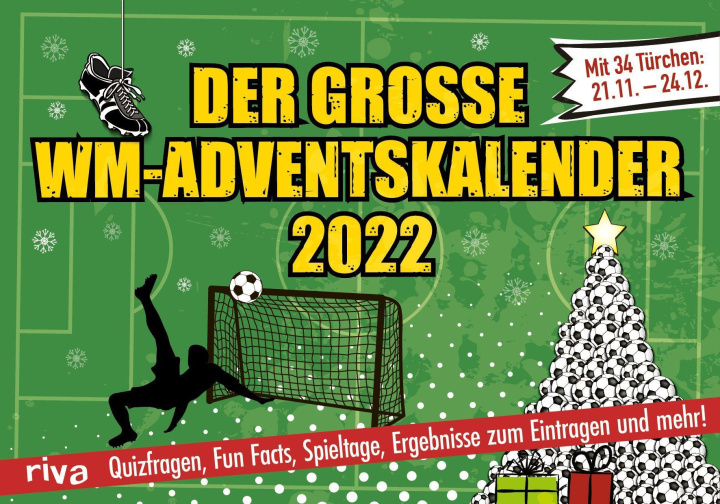 Carte Der große WM-Adventskalender 2022. Hardcover-Ausgabe 