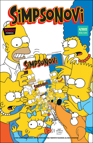 Kniha Simpsonovi 4/2022 collegium