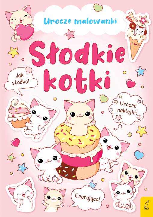 Βιβλίο Słodkie kotki. Urocze malowanki Opracowanie zbiorowe