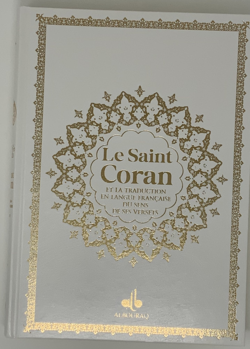 Könyv Saint Coran Bilingue semi rigide  (14 x 19 cm) -  Blanc REVELATION