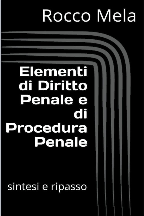 Knjiga Elementi di Diritto Penale e di Procedura Penale 