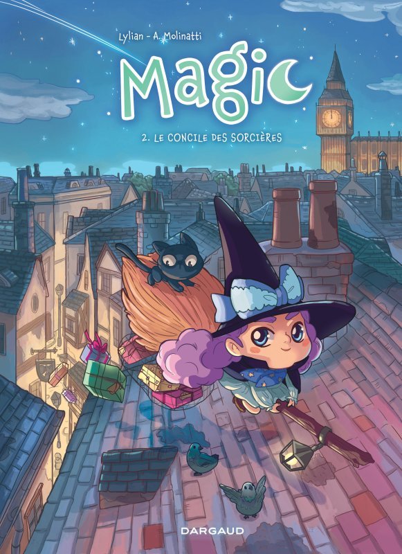 Kniha Magic - Tome 2 - Le Concile des Sorcières Lylian