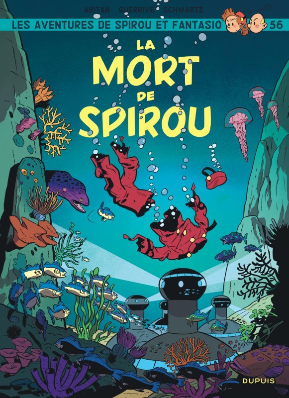 Carte Spirou et Fantasio - Tome 56 - La mort de Spirou Guerrive Sophie