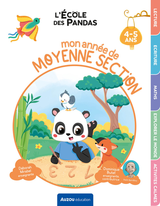Knjiga L'ÉCOLE DES PANDAS - MON ANNÉE DE MOYENNE SECTION Dominique BUTET