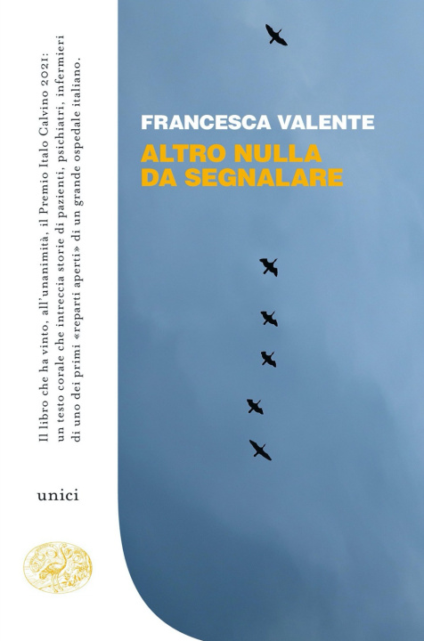 Book Altro nulla da segnalare Francesca Valente