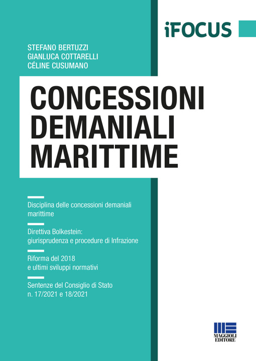 Kniha Concessioni demaniali marittime Stefano Bertuzzi