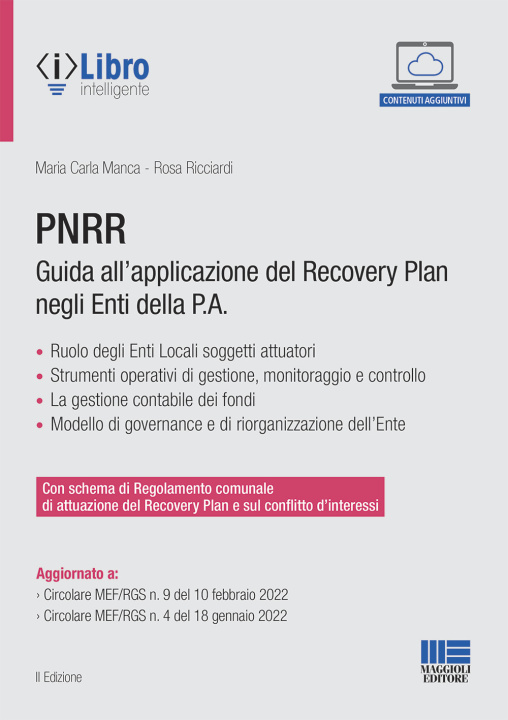 Книга PNRR. Guida all'applicazione del Recovery plan negli enti della P.A. Maria Carla Manca