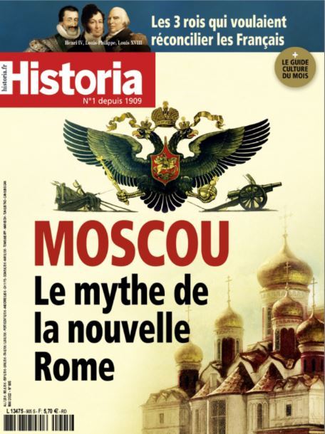 Carte Historia N°905 - Moscou, le mythe de la nouvelle Rome - mai 2022 collegium