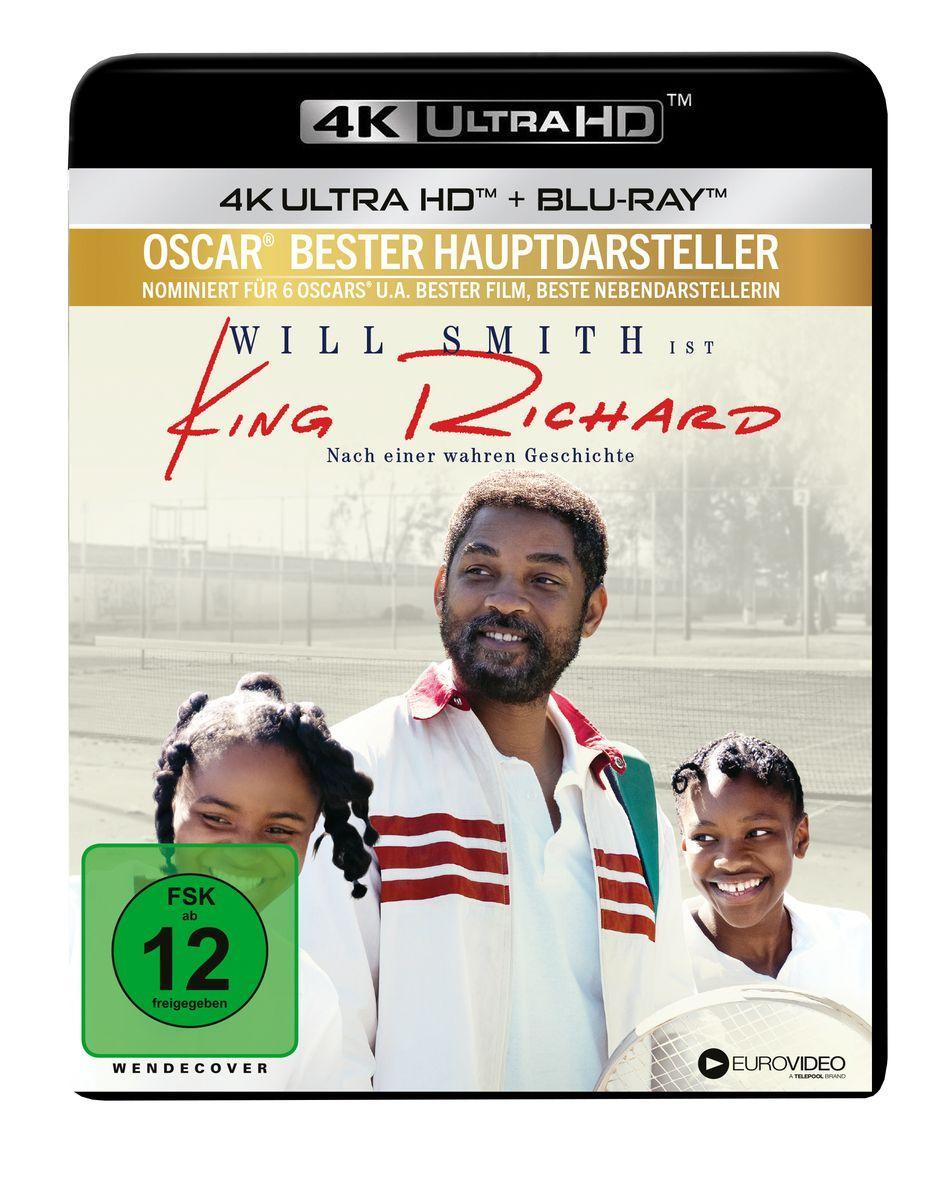 Video King Richard 4K, 1 UHD-Blu-ray + 1 Blu-ray Reinaldo Marcus Green