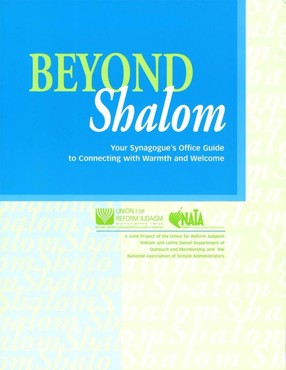 Knjiga Beyond Shalom Behrman House