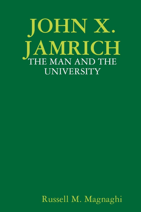 Knjiga John X. Jamrich Russell M. Magnaghi