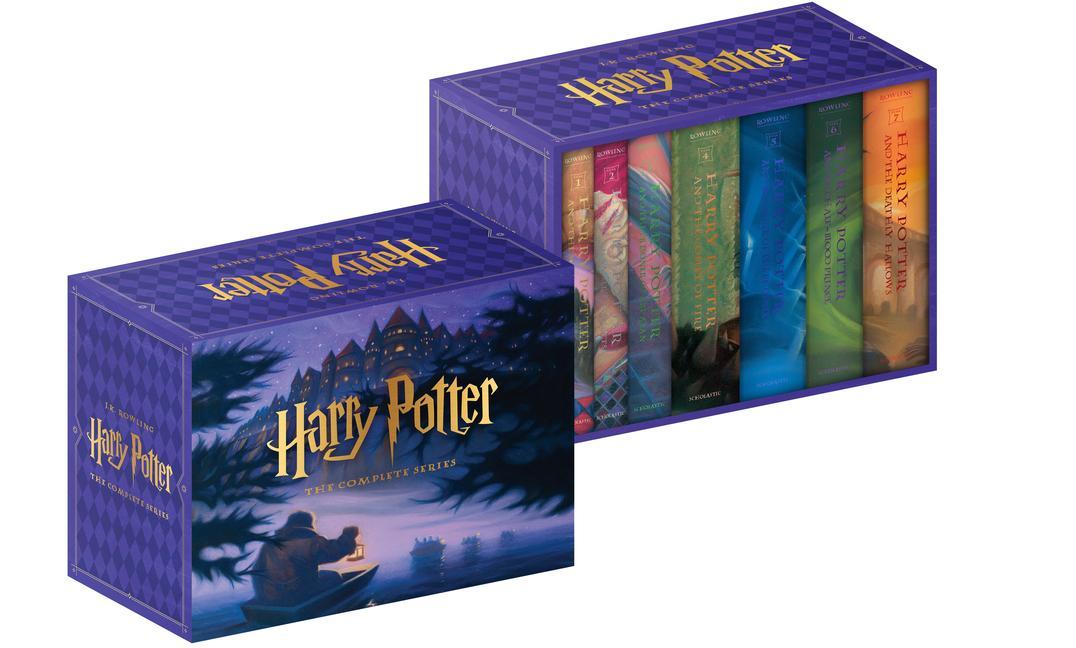 Harry Potter Box Set, Books 1-7 (Children's Hardcover Editions)  Harry  potter box set, Harry potter books, Harry potter book set