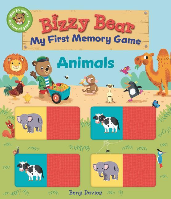 Könyv Bizzy Bear: My First Memory Game: Animals Benji Davies