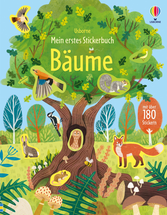 Könyv Mein erstes Stickerbuch: Bäume Jean Claude