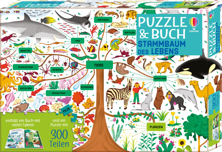 Játék Puzzle & Buch: Stammbaum des Lebens Mar Hernandez
